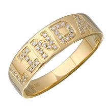 Custom Name Ring.