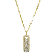 Pave ID Tag Ring.