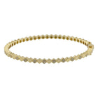 Hexagon Pave Bangle.