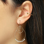 Spike Hoop Studs.