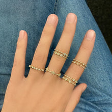 3 Star Stack Ring.