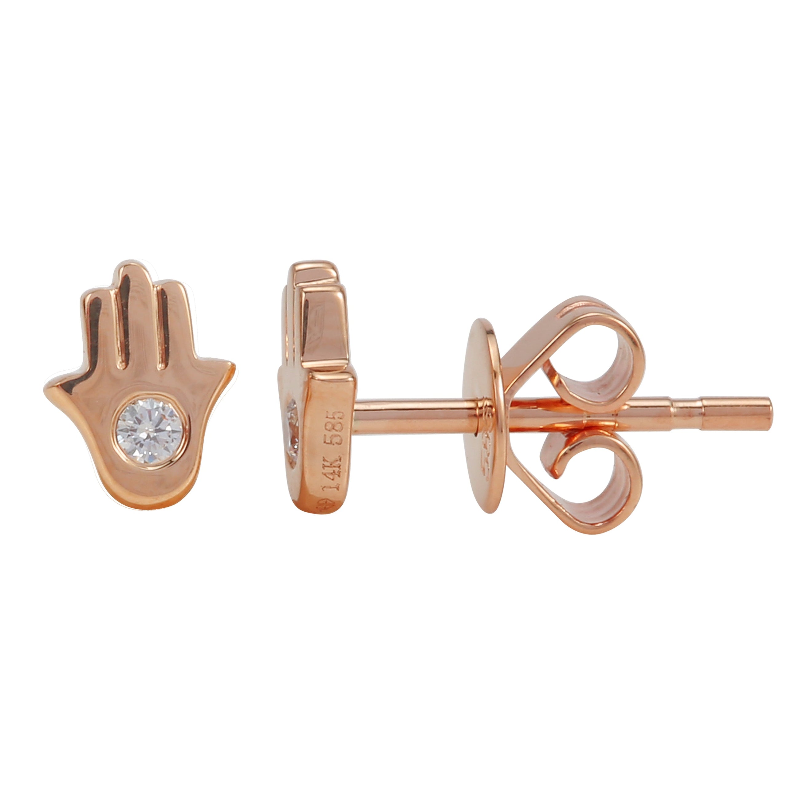 Hamsa Hand Earrings.