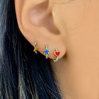 Enamel Star Huggies.