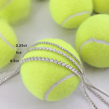 Diamond Crown Prong Tennis Y Necklace.