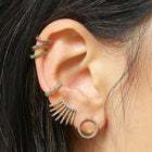 Caged Lobe Cuffs.