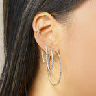 Big Diamond Hoops.