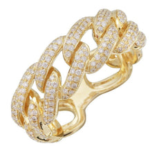 Gold Link Ring.