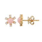 Sun Flower Stud Earrings.