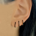 Black Diamond Hoops.