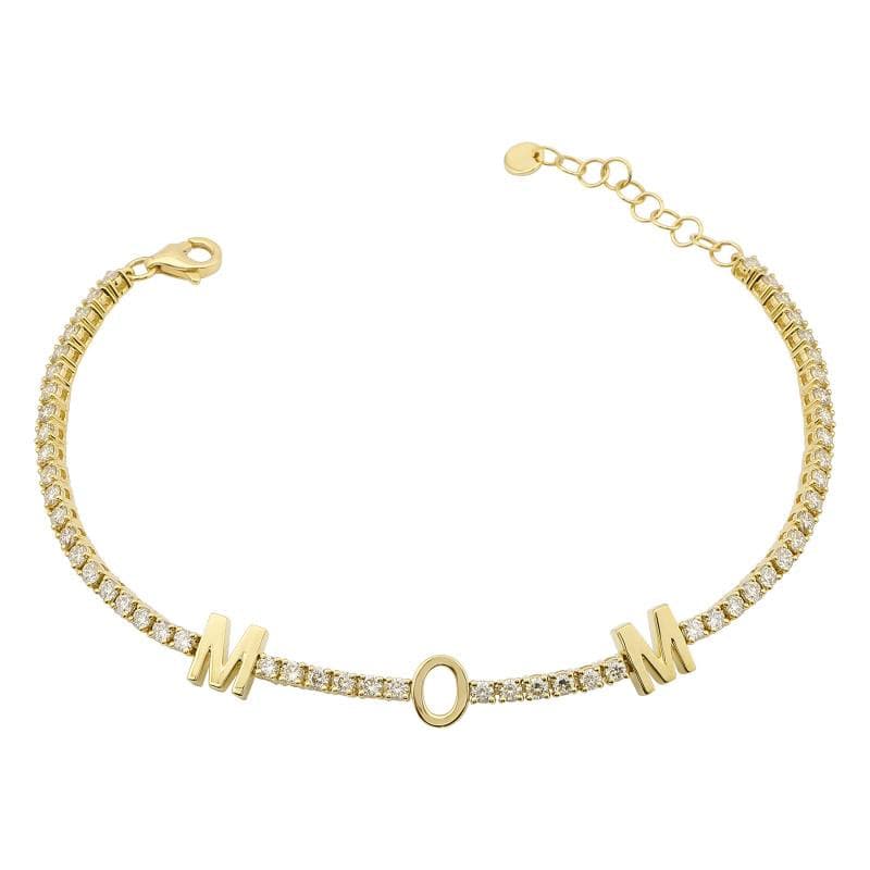 Custom Diamond Tennis Bracelet.