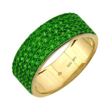 Color Gemstone Cigar Ring.