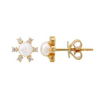 Sun Flower Stud Earrings.