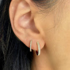 Diamond Huggies 8mm.