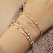 Studded Diamond Bangle.