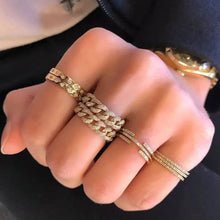 Gold Link Ring.