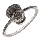 Black Diamond Skull Ring.