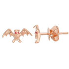 Ruby Stud Earrings.