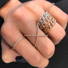 Gold Link Ring.