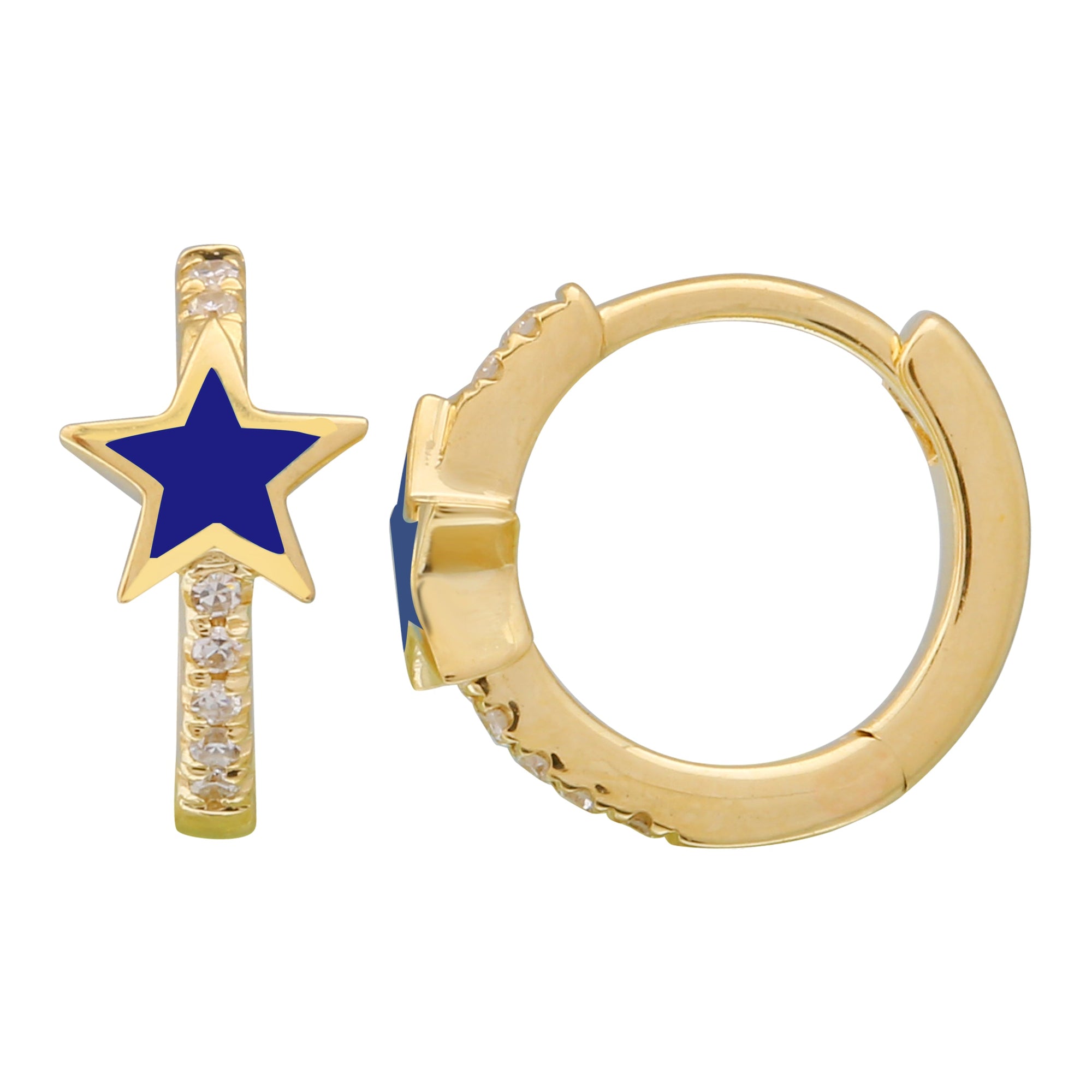 Enamel Star Huggies.