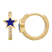 Enamel Star Huggies.