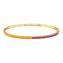 Color Block Bangle.