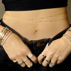Pave ID Tag Ring.