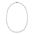 2 Carat Halfway 3-Prong Diamond Tennis Necklace.