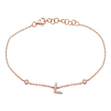 Initial Charm Link Bracelet.