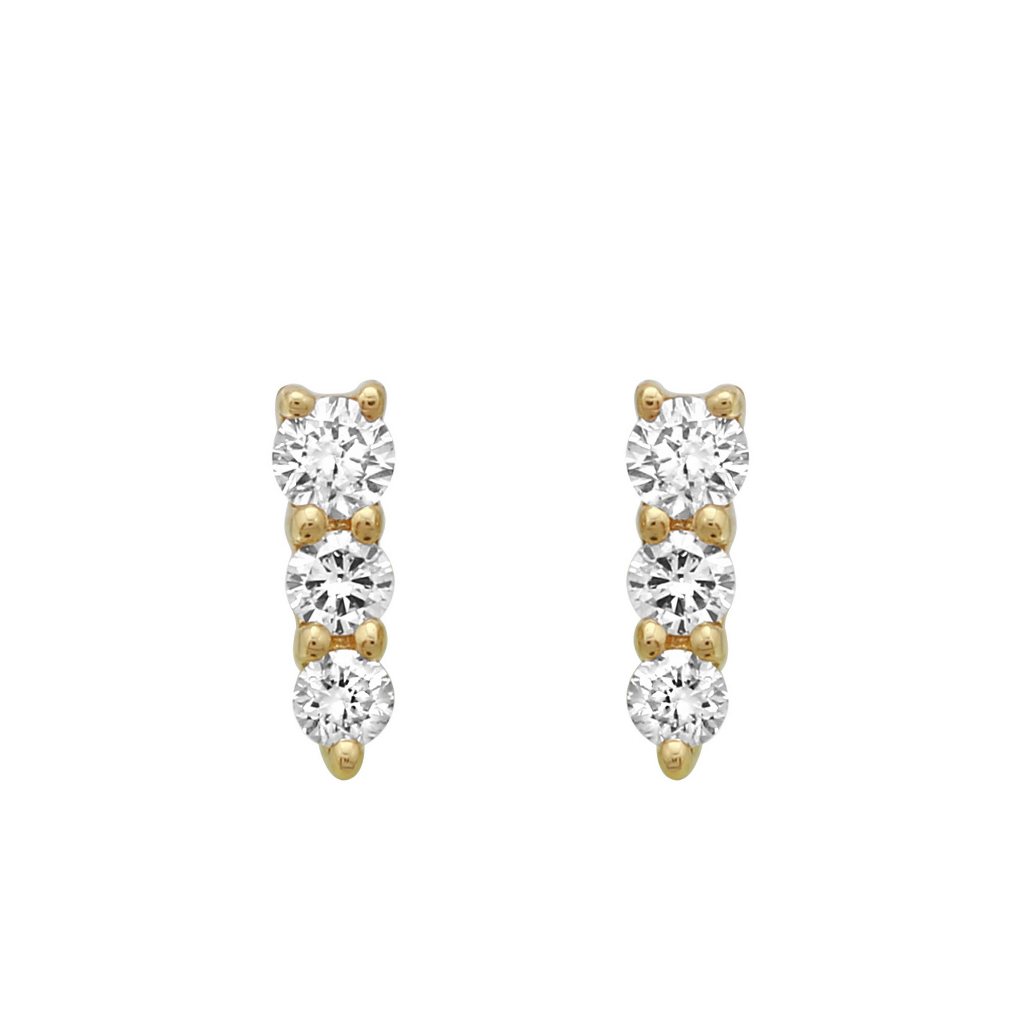 Diamond Trio Pins.