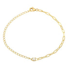 Multi Mixed Chain Link Bracelet.