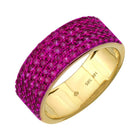 Color Gemstone Cigar Ring.